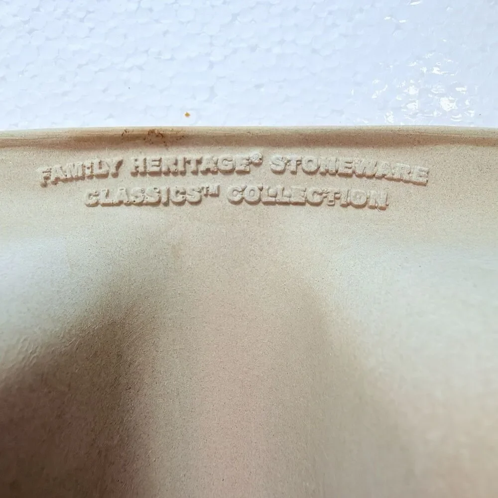 Pampered Chef Stoneware Mini Loaf Pan Classics 4 Cavity Break Baking Stone 1418